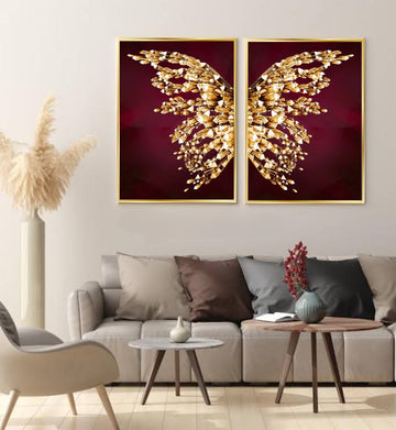 2 Frames wall art