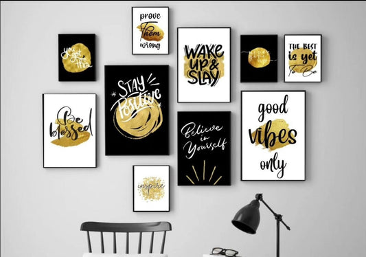 Good vibes everyday Wall Art