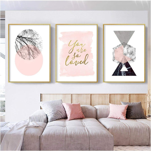 Love Quote Nordic WallArt